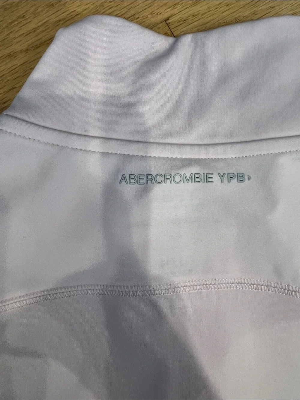 abercrombie kids Pale Pink Full-Zip Bomber Jacket